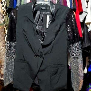 Zanzea Blazer Sequins sz 8